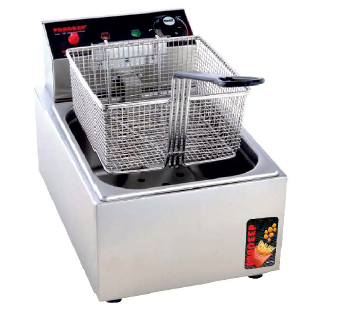 Pradeep Model No.111402, Electrical Deep Fryer (Single Pan ) 420x545x360 Pan Capacity 11 Ltr & Electric Specification - 230v AC , 16A (Single Phase) , 50Hz , 3000W